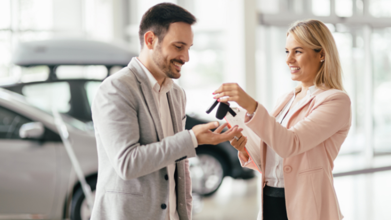 Handing over keys