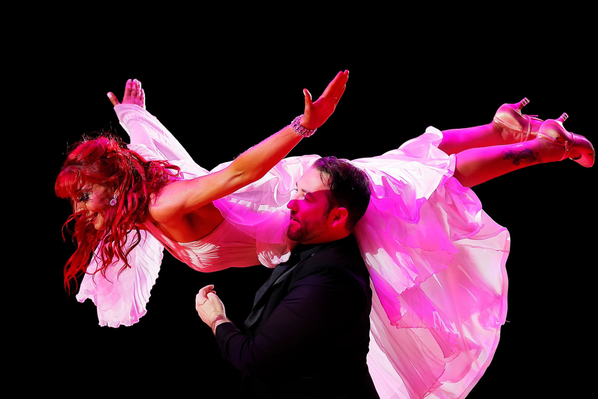 Wendy Blincoe and Oliver Black dancing